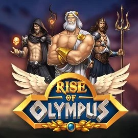 Rise of Olympus by Play'n GO, showcased at captaincookcasino.fi – game logo